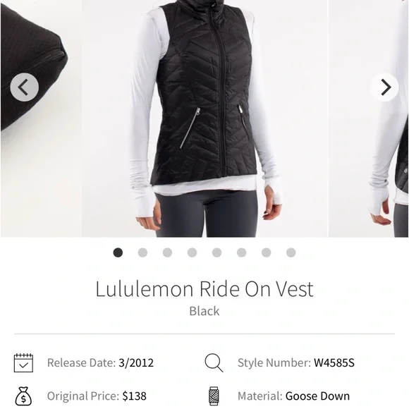 Lululemon Ride On Quilted vest - Picture 2 of 10